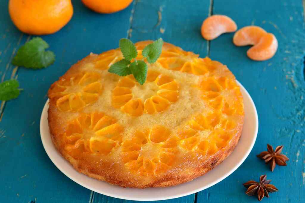ricette con mandarini: torta mandarini