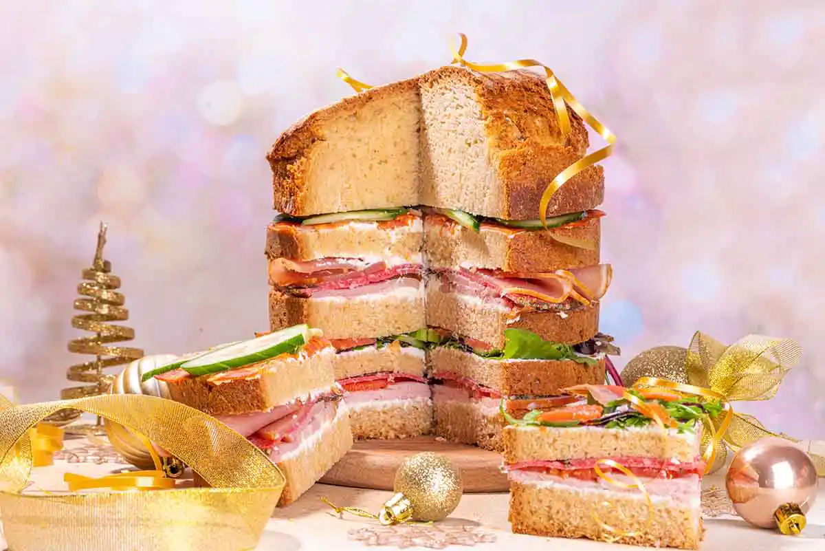 ricette con gli avanzi di Natale: sandwich di panettone