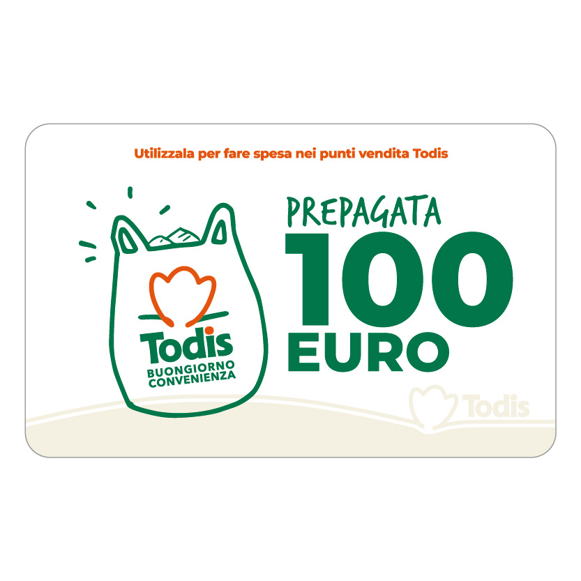 CARTA PREPAGATA 100 EURO