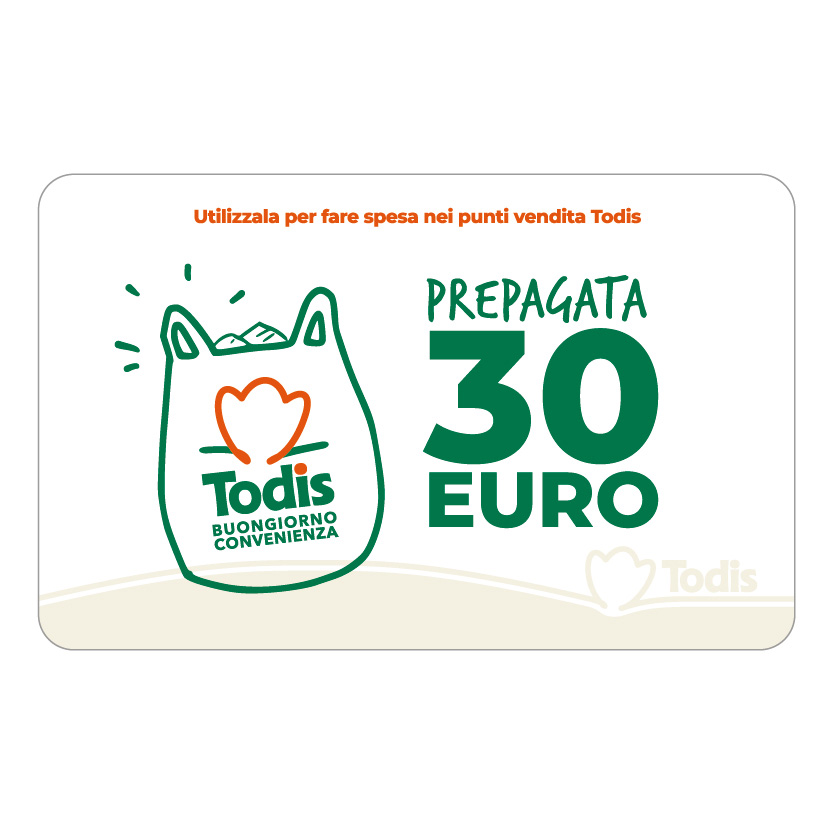 CARTA PREPAGATA 30 EURO