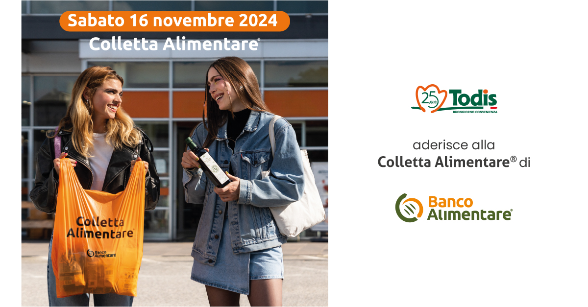 banco alimentare todis 2024